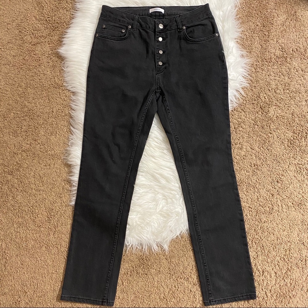 Anine Bing black highwaisted skinny jeans - Picture 4 of 8